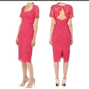 Marchesa Notte Lace Dress